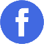 Blue and white Facebook logo