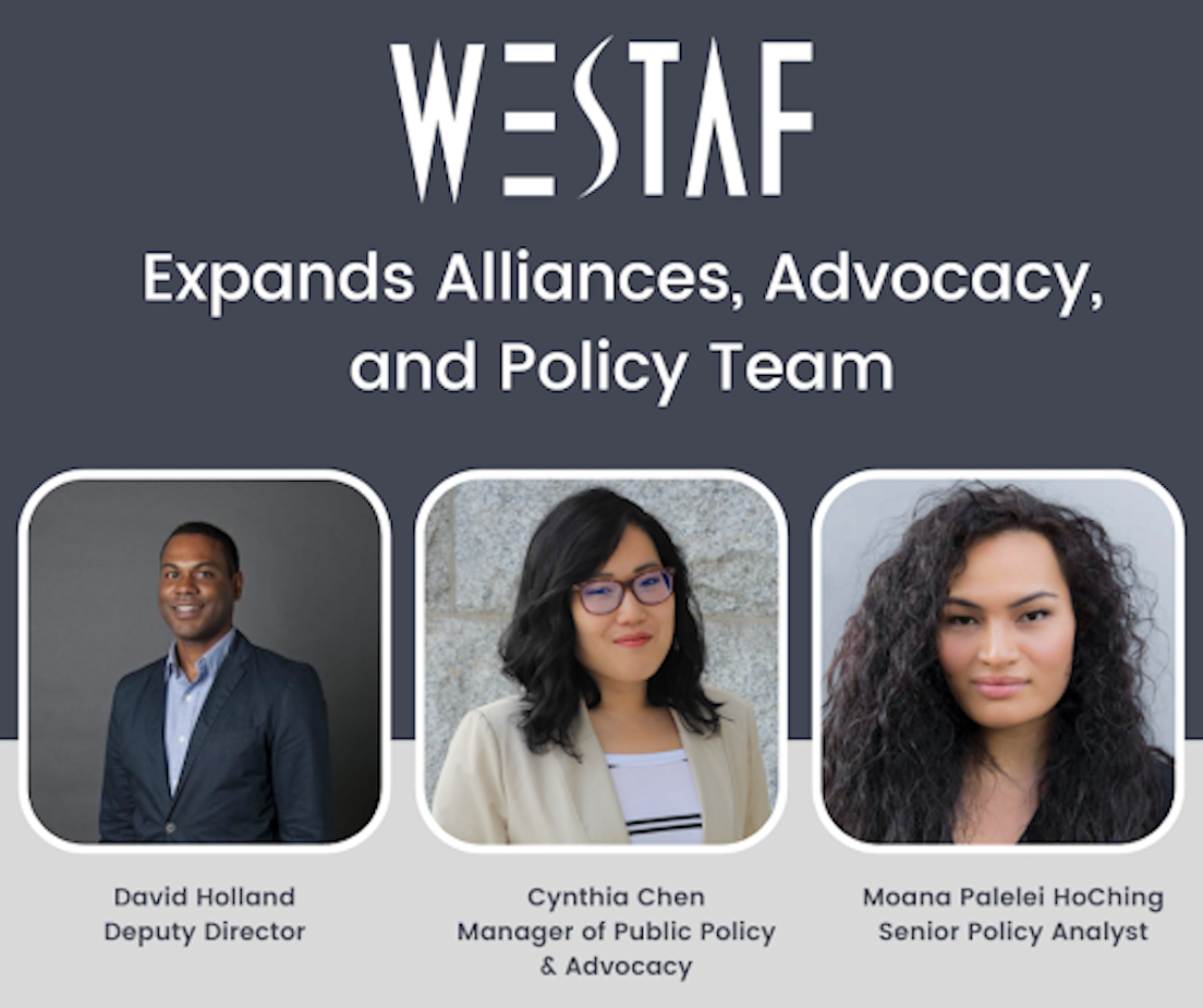 WESTAF alliances, advocacy, and policy team headshots