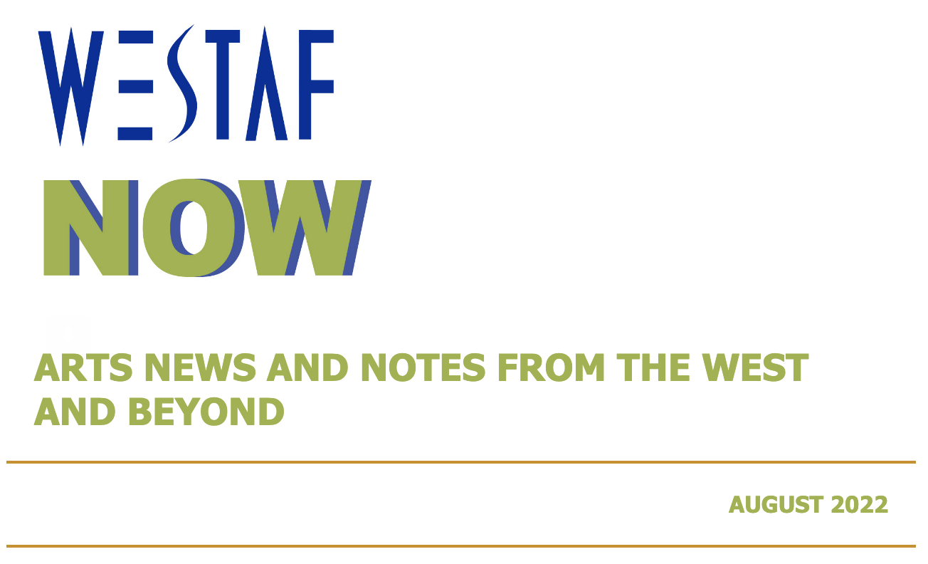 WESTAF Now August 2022 Newsletter header